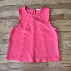 Coral Crop Top